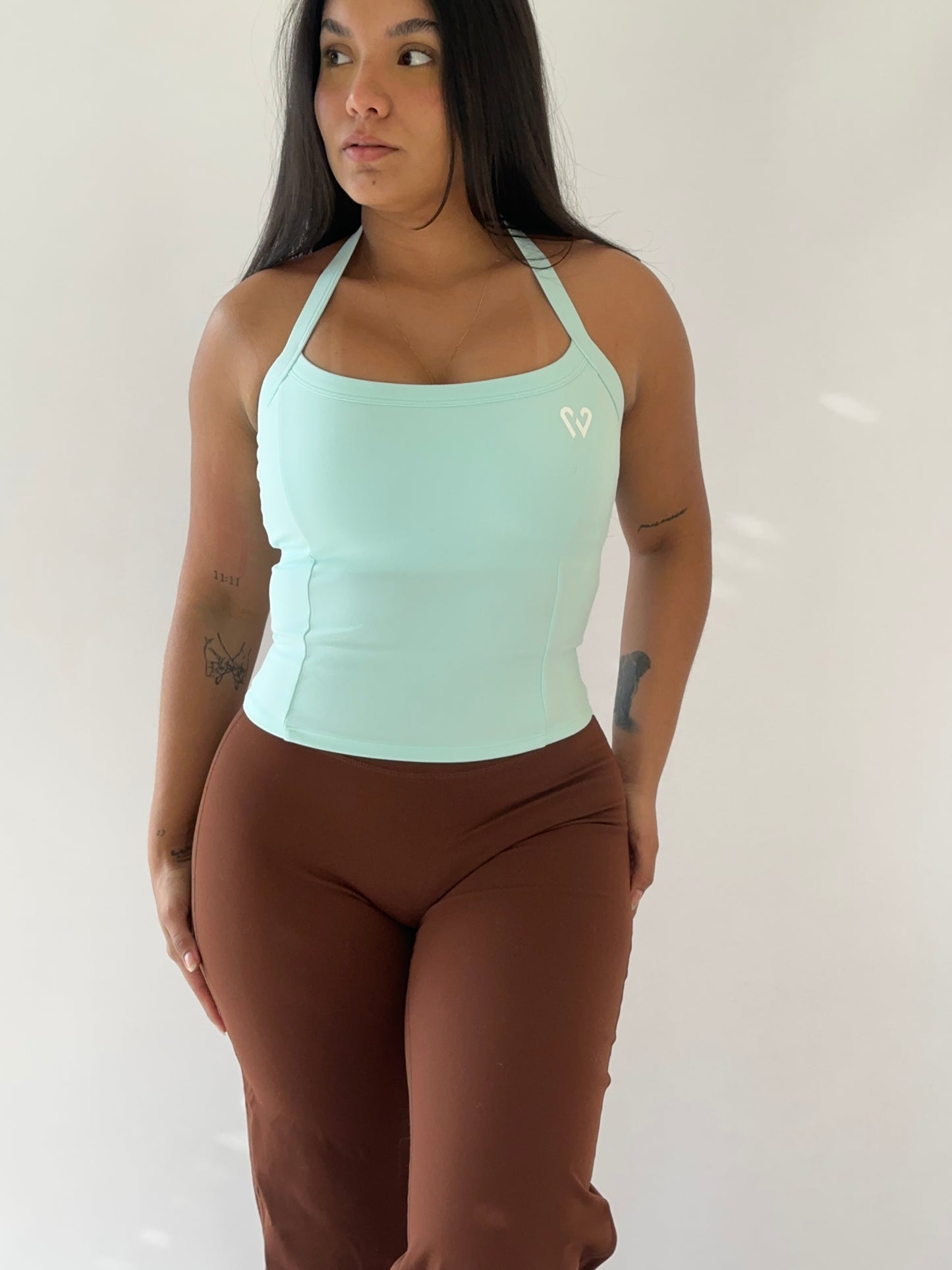 SOFTMOVE-NECK TANK TOP