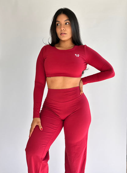 CROP TOP LONG SLEEVE