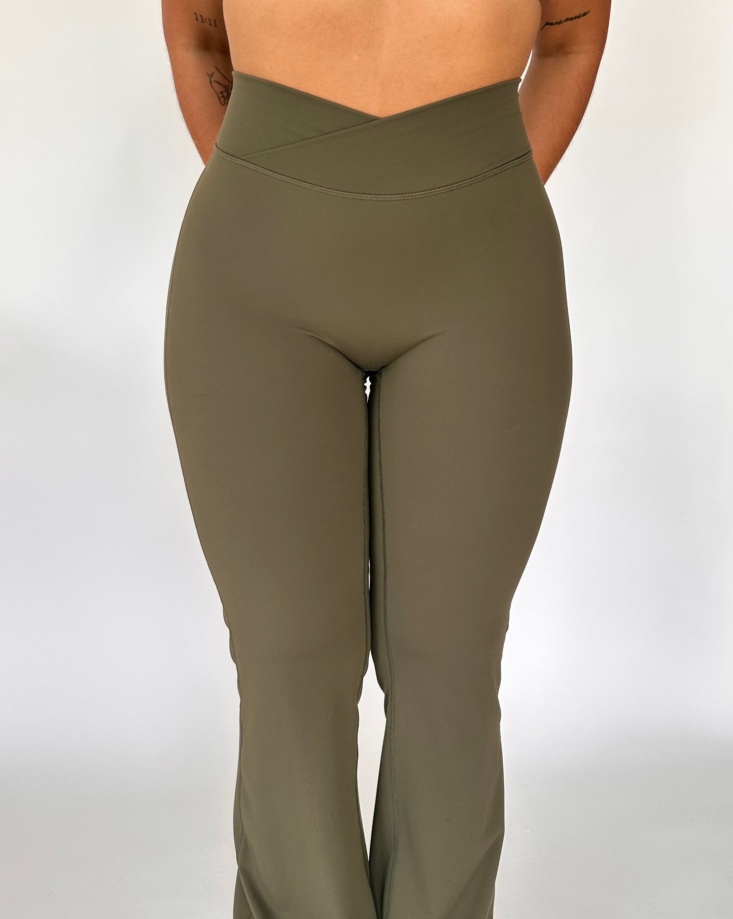 LEGGINGS WRAP FLARED