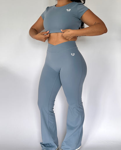 LEGGINGS WRAP FLARED