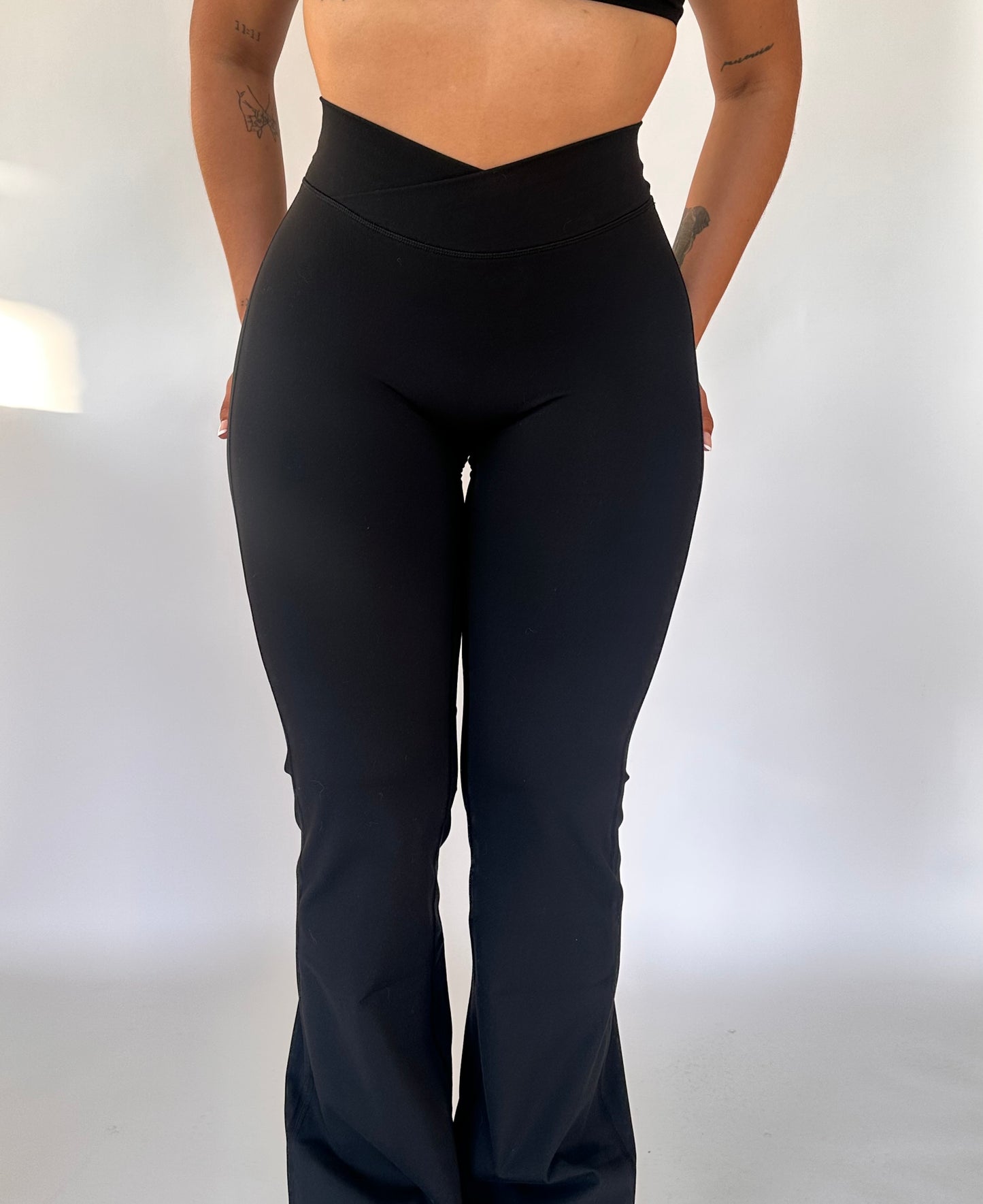 LEGGINGS WRAP FLARED