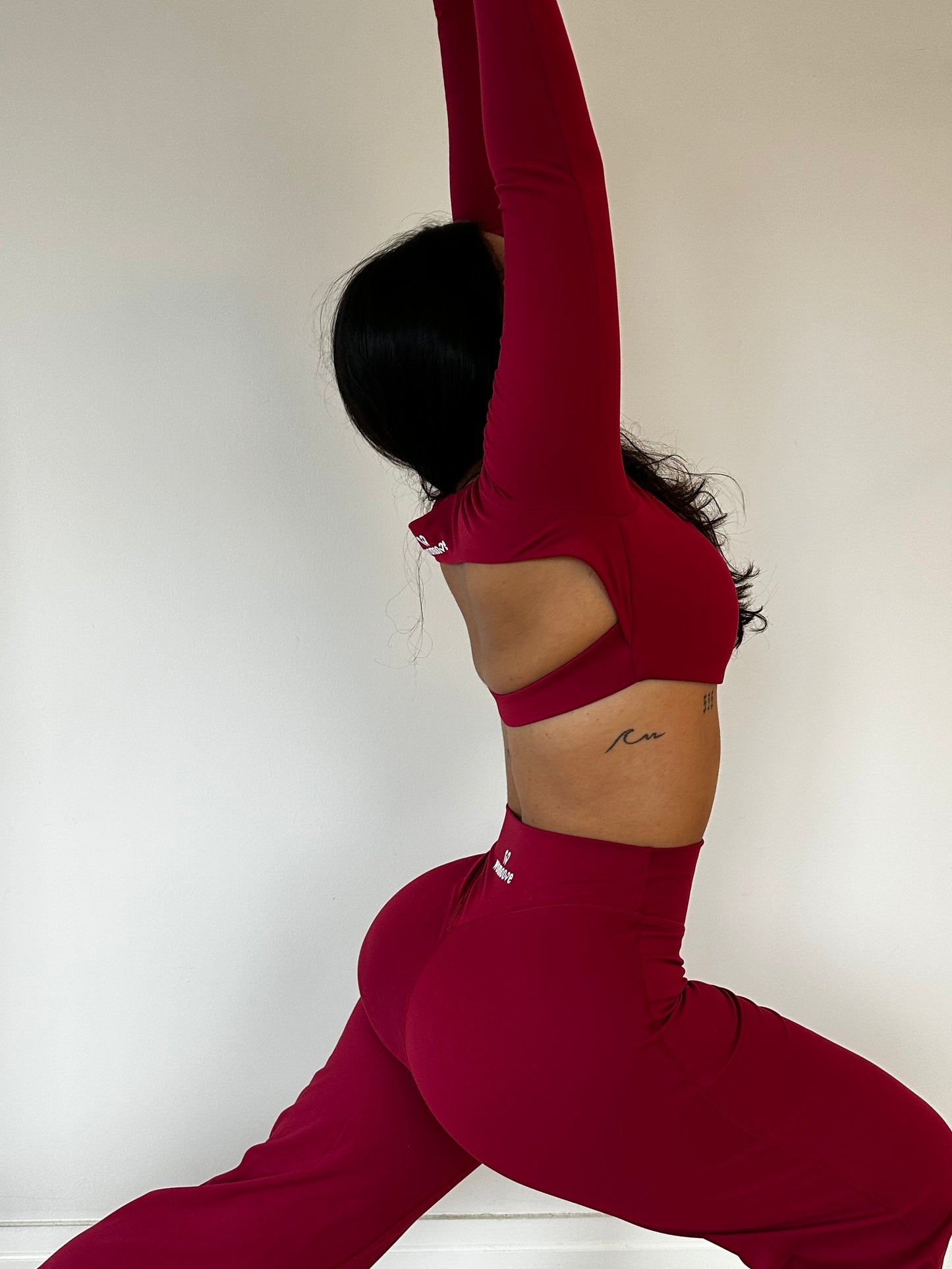 SOFTMOVE-CROP TOP LONG SLEEVE