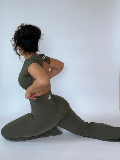 SOFTMOVE-LEGGINGS WRAP FLARED
