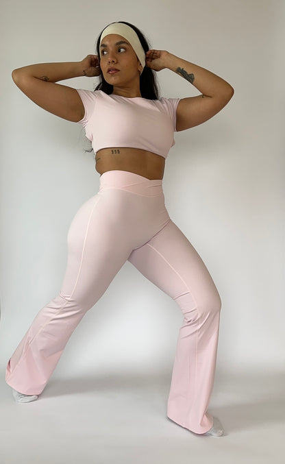 SOFTMOVE-LEGGINGS WRAP FLARED