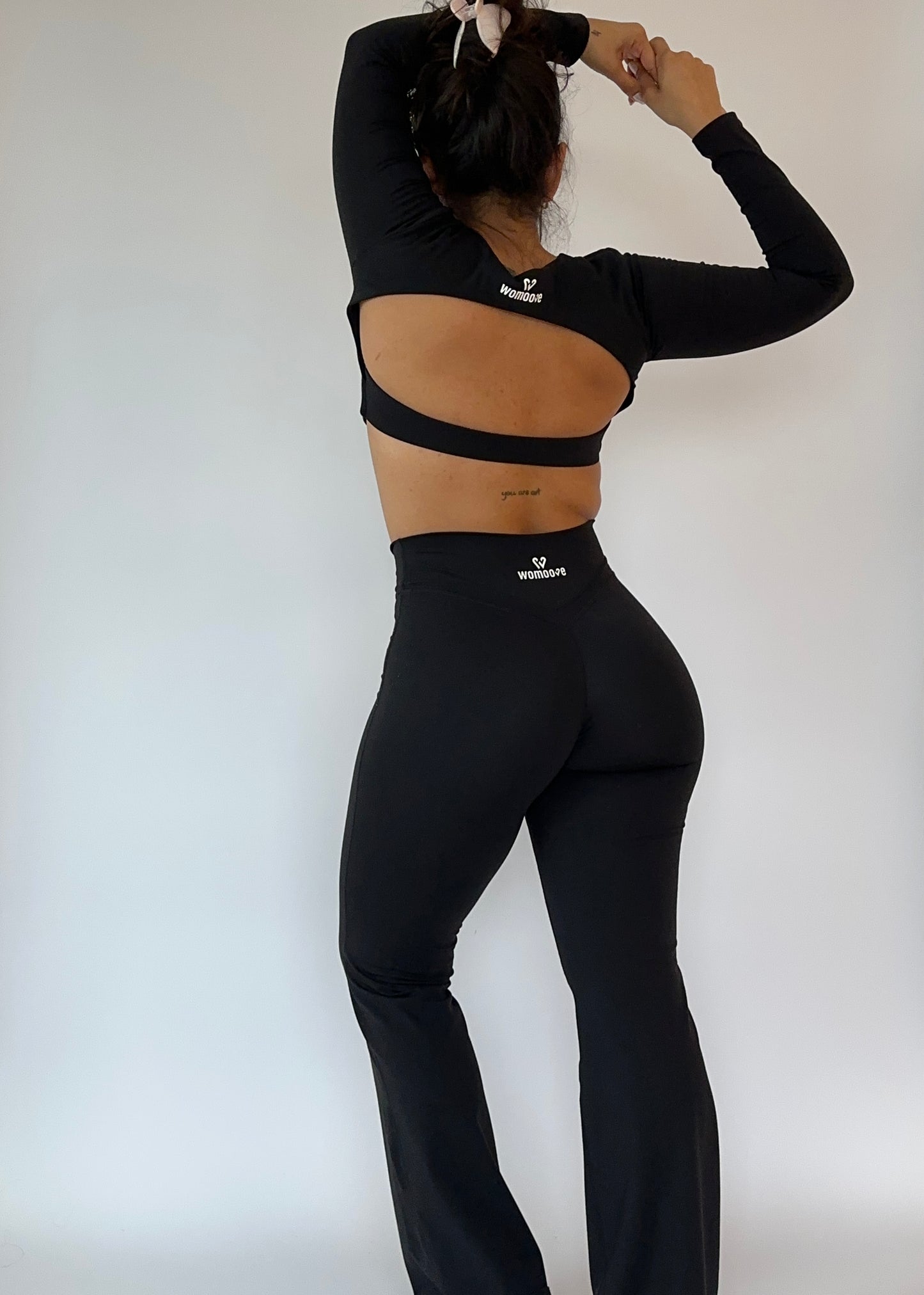 SOFTMOVE-CROP TOP LONG SLEEVE