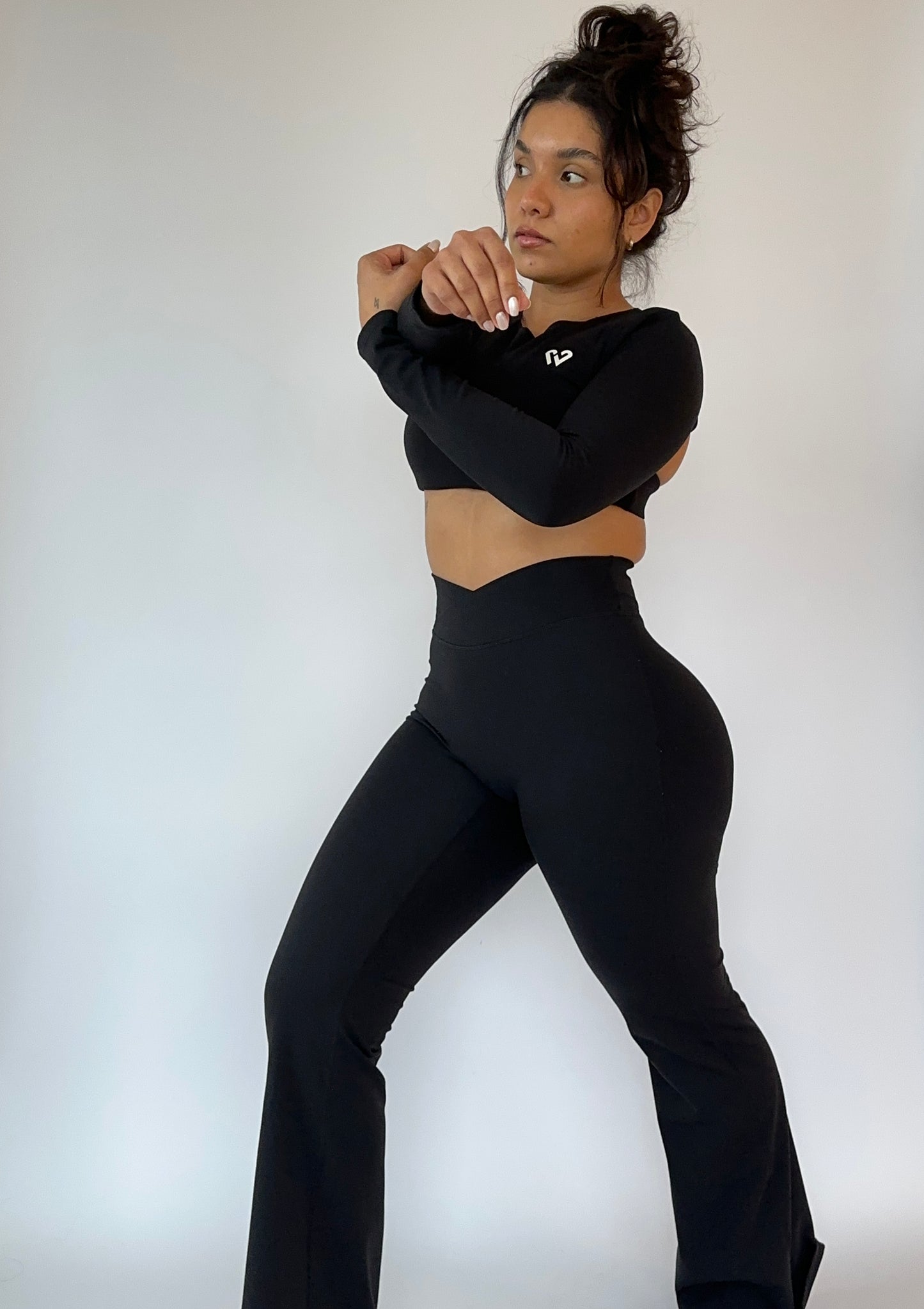 SOFTMOVE-LEGGINGS WRAP FLARED