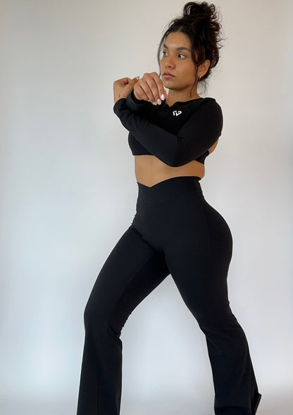 SOFTMOVE-LEGGINGS WRAP FLARED