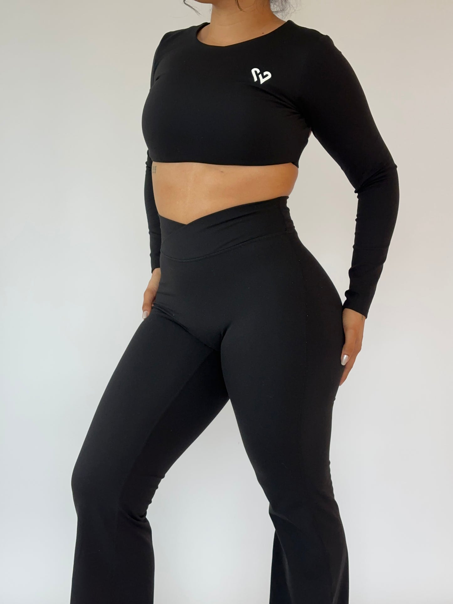 SOFTMOVE-LEGGINGS WRAP FLARED