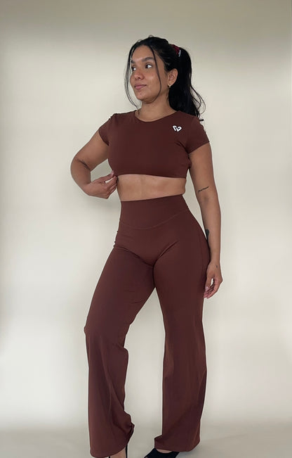 SOFTMOVE-CROP TOP SHORT SLEEVE