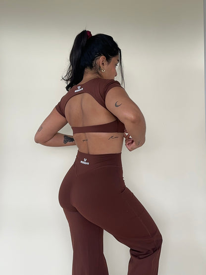 SOFTMOVE-CROP TOP SHORT SLEEVE