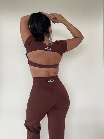 SOFTMOVE-CROP TOP SHORT SLEEVE