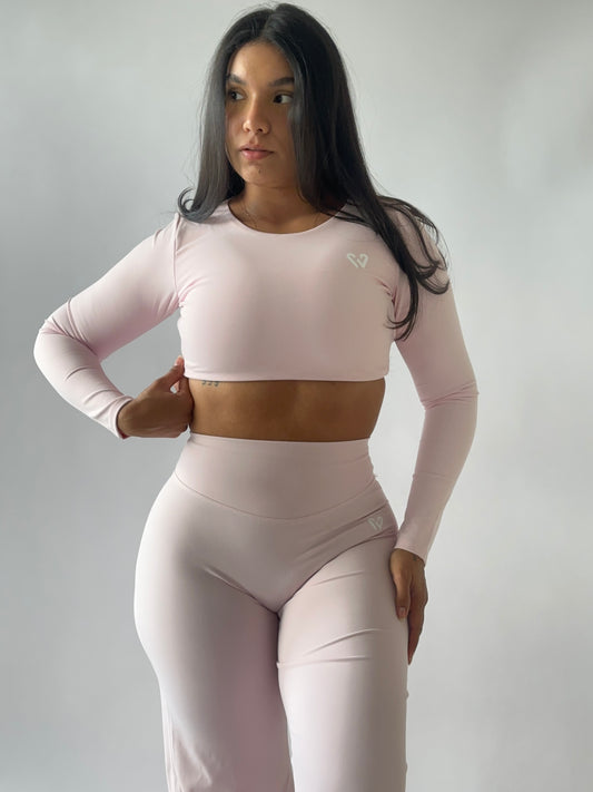 Softmove crop top long sleeve