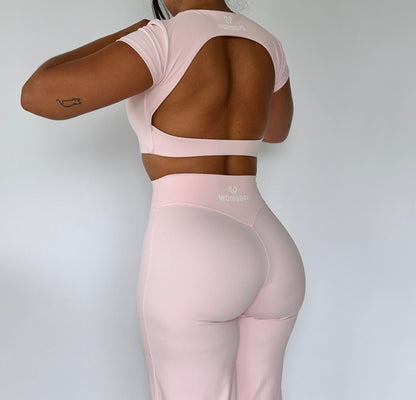 CROP TOP SHORT SLEEVE