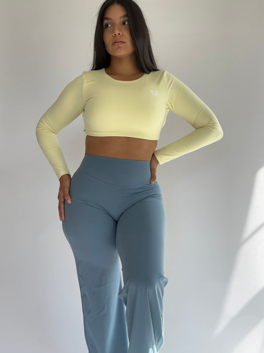 Softmove crop top long sleeve